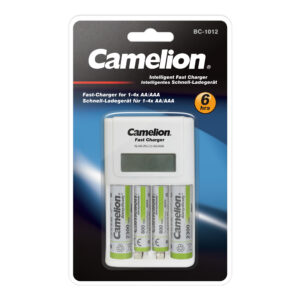 CAMELION BC-1012 Schnellladegerät  inkl. Akkus 2x AA2300AR/2x AAA 800AR