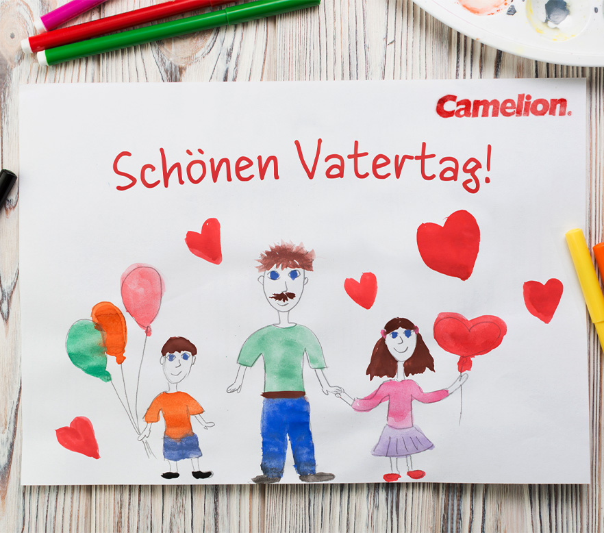 Ein Hoch auf alle Väter – Schönen Vatertag wünscht Camelion!