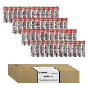 CAMELION 48 Pack Plus Alkaline Batterie AA LR6  Mignon AM3 in Umweltverpackung - 1.jpg